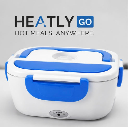 Heatly Go™ Portable Reheat-able  Lunch Box Hot Meals Anywhere, Anytime