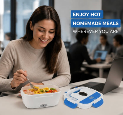 Heatly Go™ Portable Reheat-able  Lunch Box Hot Meals Anywhere, Anytime